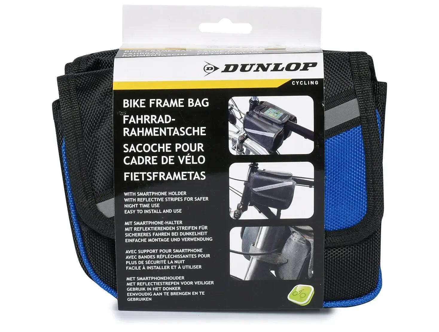 Torba rowerowa sakwa saszetka uchwyt rowerowy na telefon DUNLOP 7/7