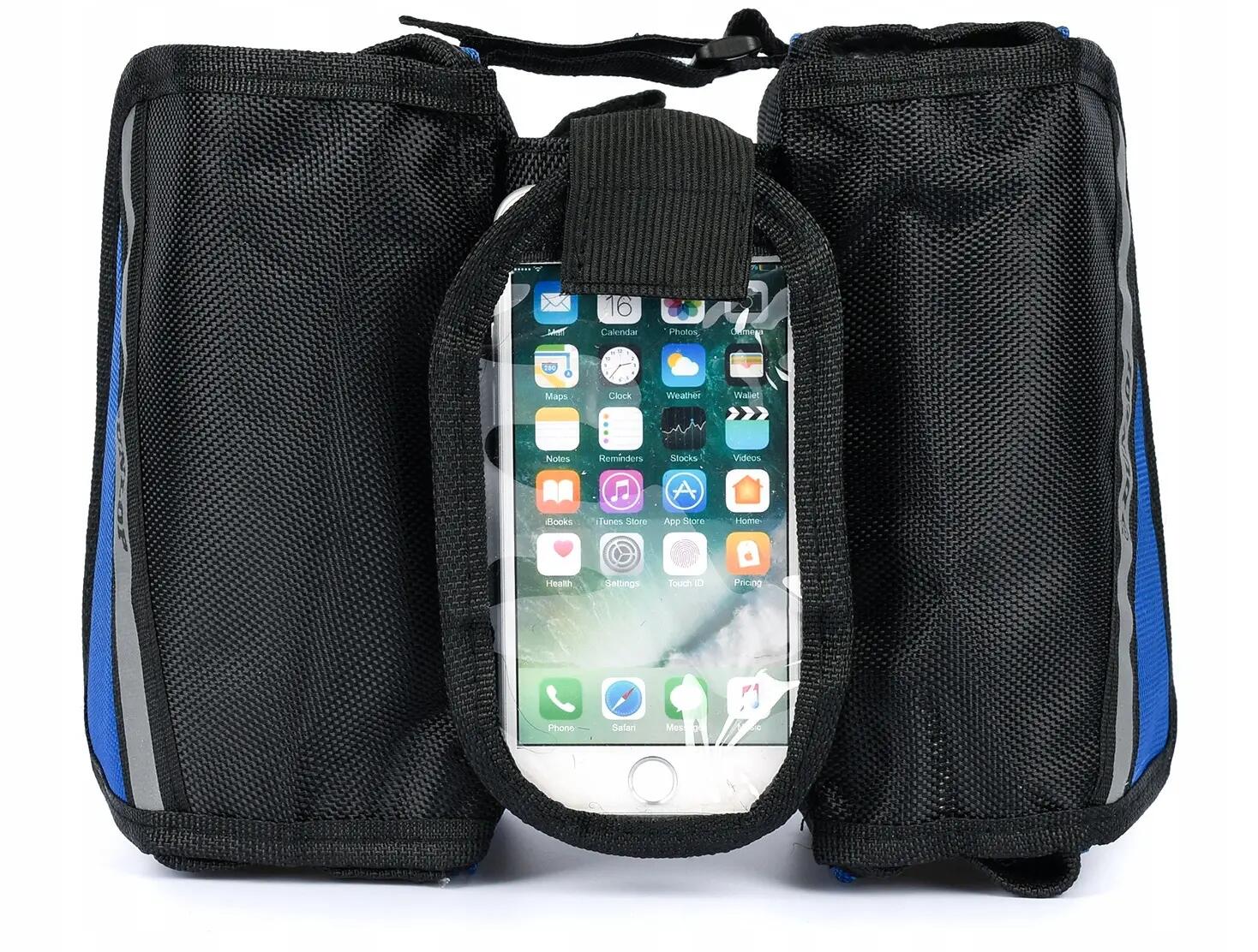 Torba rowerowa sakwa saszetka uchwyt rowerowy na telefon DUNLOP 4/7