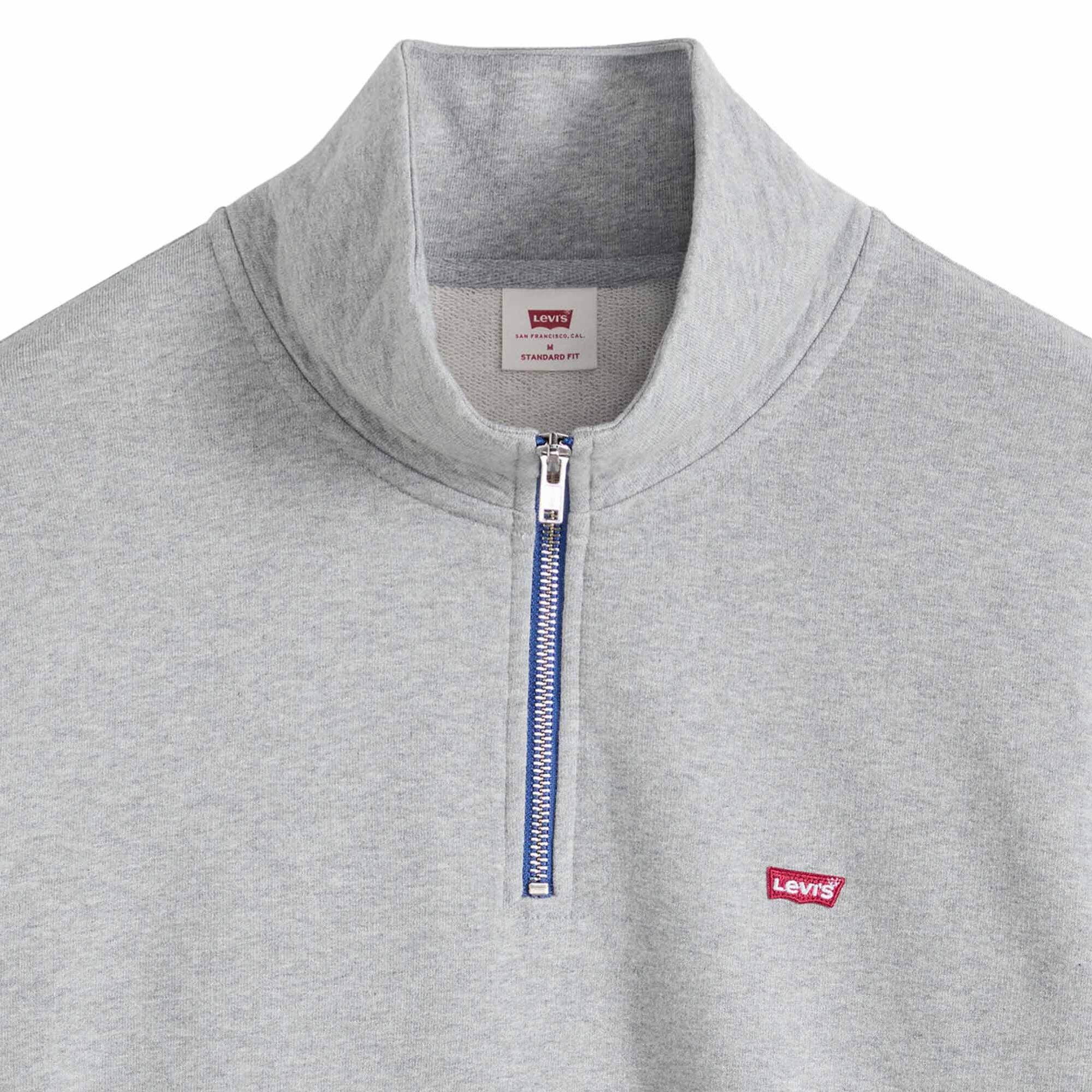 Felpa Uomini Confezione da 1 Vestibilità confortevole-ORIGINAL HM 1/4 ZIP 2/6
