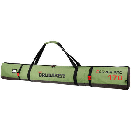 BRUBAKER Carver Performance torba na narty 170 cm czarno zielona