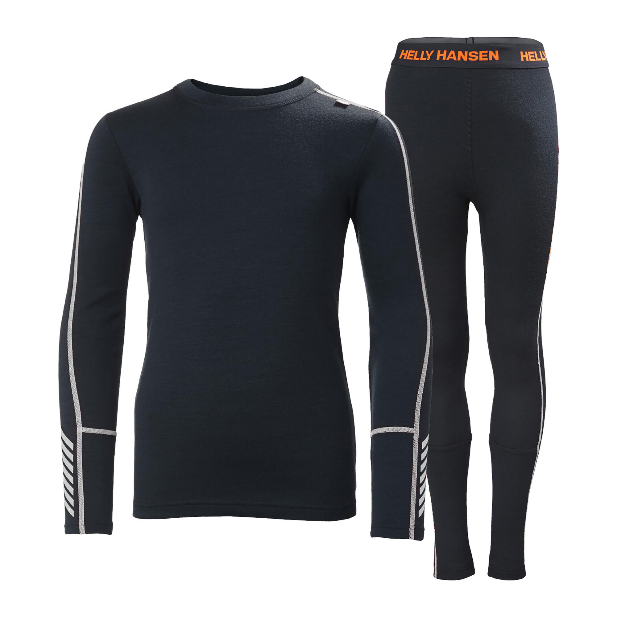 Conjunto infantil de lana merina Helly Hansen Lifa Midweight 2/2