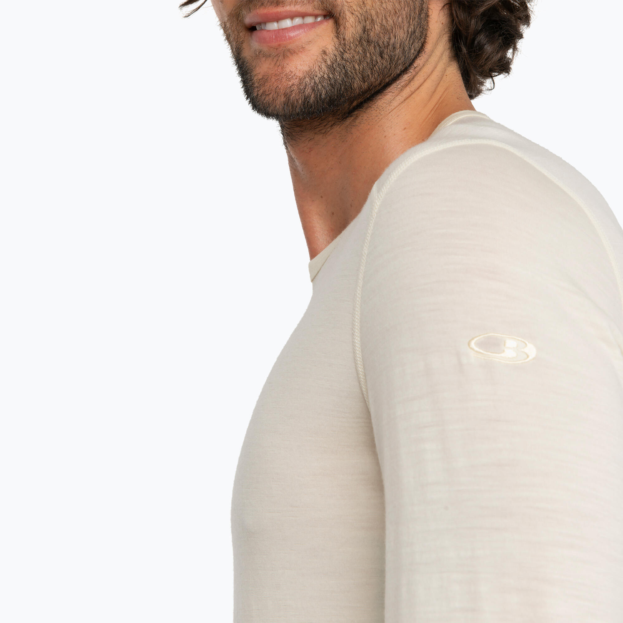 Camiseta térmica masculina de manga longa icebreaker 200 Oasis Crewe 6/7
