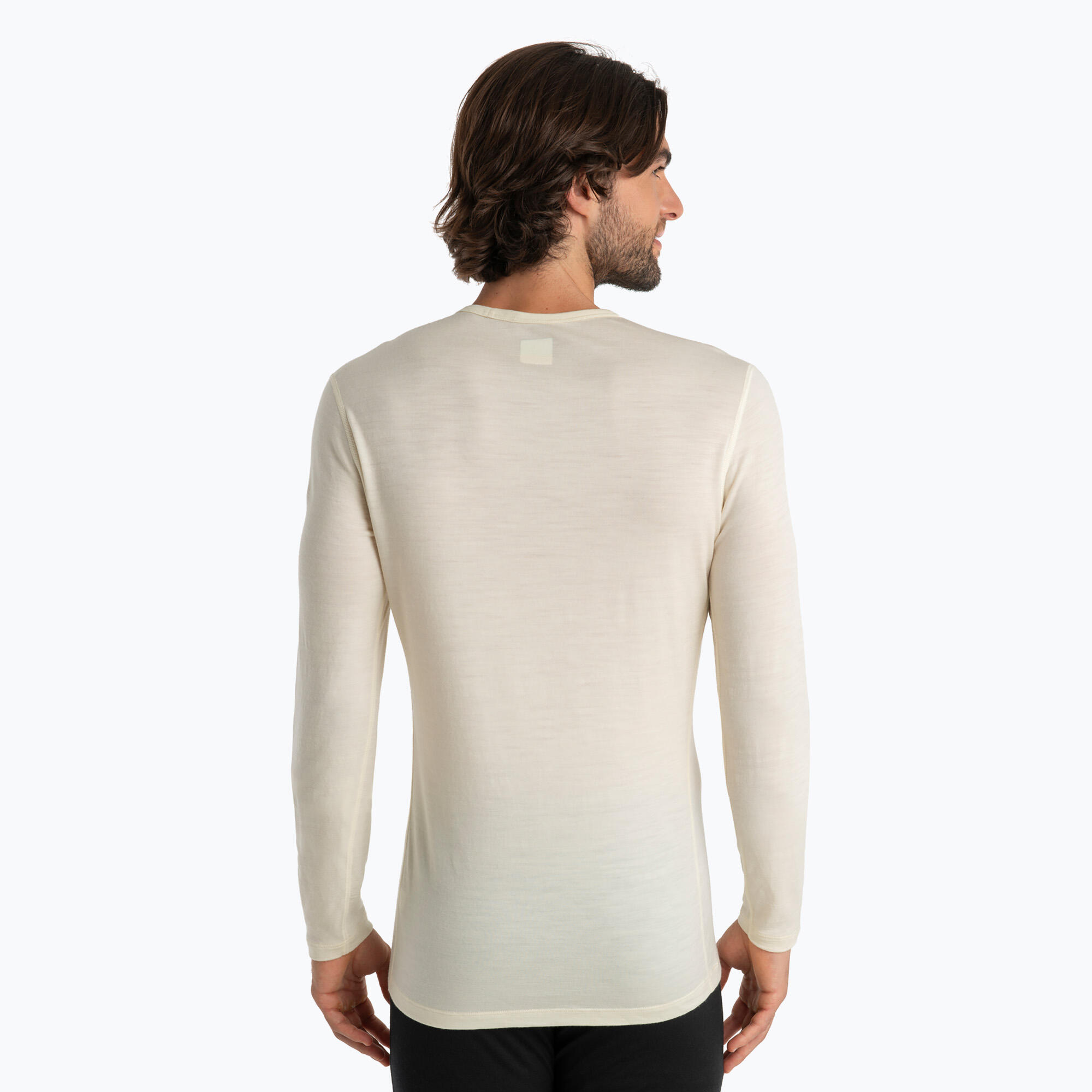 Camiseta térmica masculina de manga longa icebreaker 200 Oasis Crewe 4/7