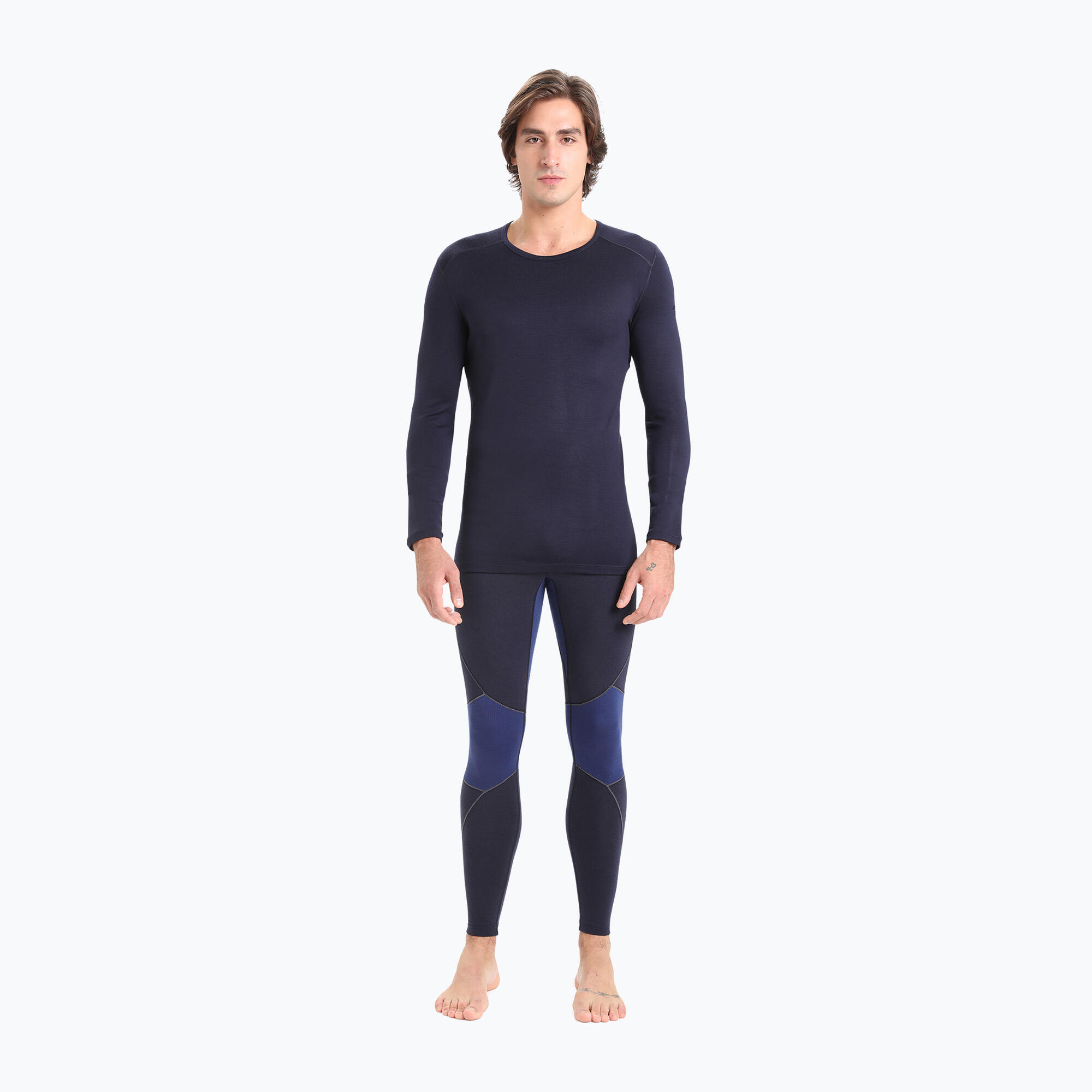 Maglia termica a maniche lunghe da uomo Icebreaker 260 Tech Crewe 2/7