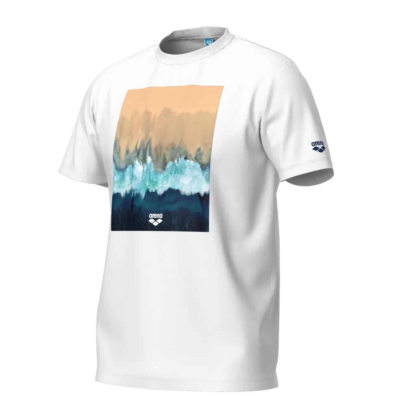 Koszulka męska T-Shirt sportowy Arena Men's T-Shirt Solid Cotton 5/7