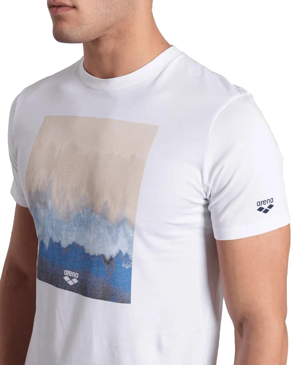 Koszulka męska T-Shirt sportowy Arena Men's T-Shirt Solid Cotton 4/7