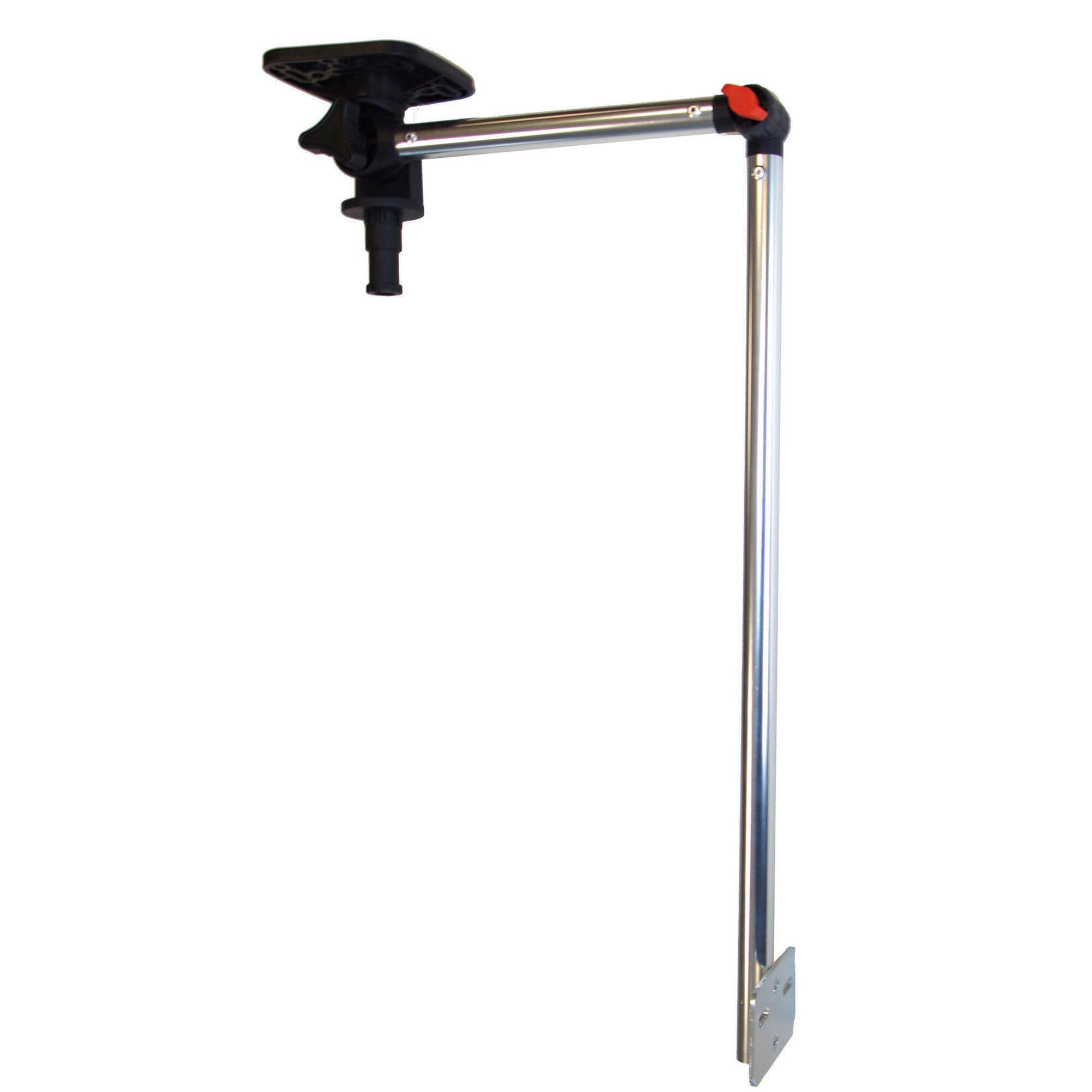 Seven Bass - Seven Bass - Plug&go - Support Echosondeur - Float Tube - Gris|noir - 50 Cm - Decathlon