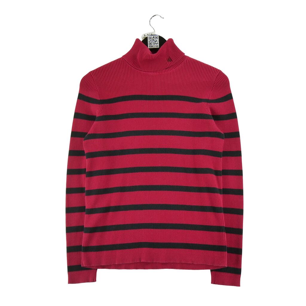Women's Red Turtleneck Sweater