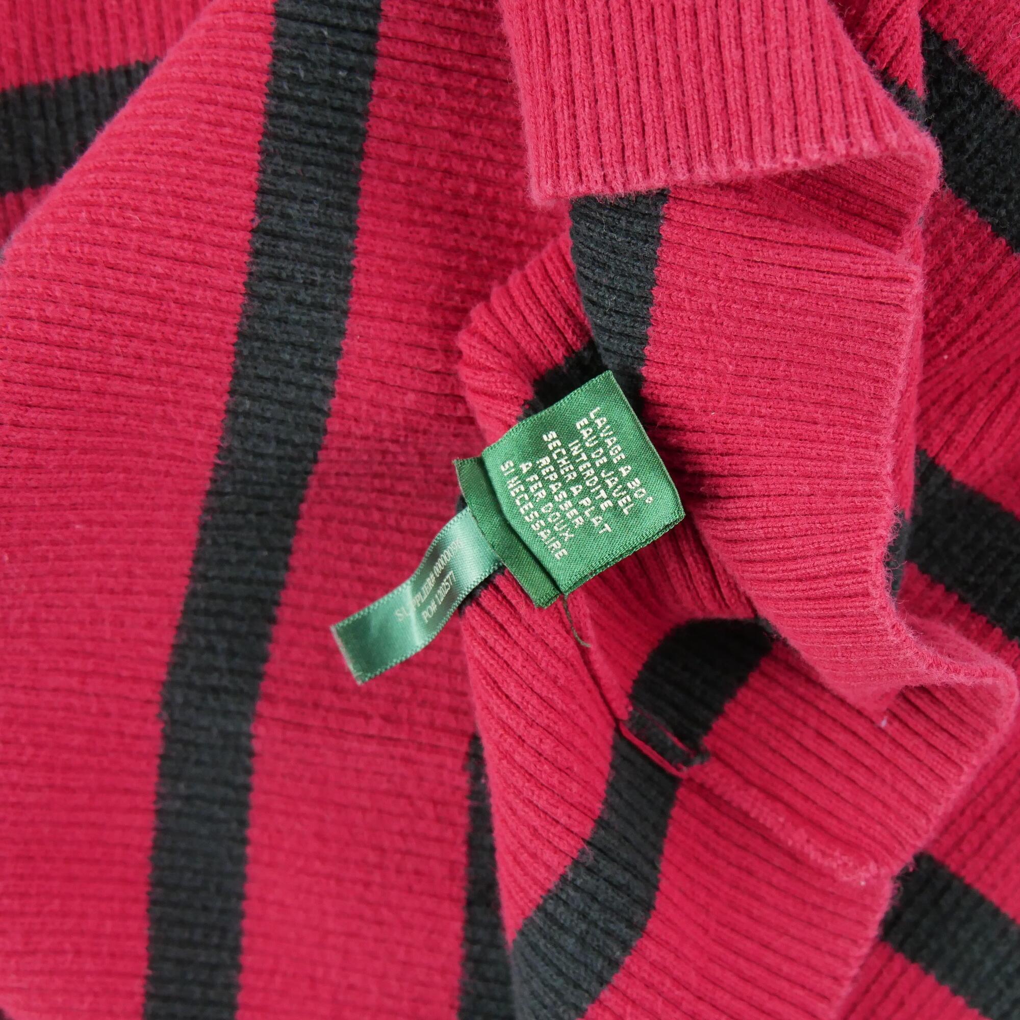 Segunda Vida - Camisola de gola alta para mulher vermelha - Como novo 6/6