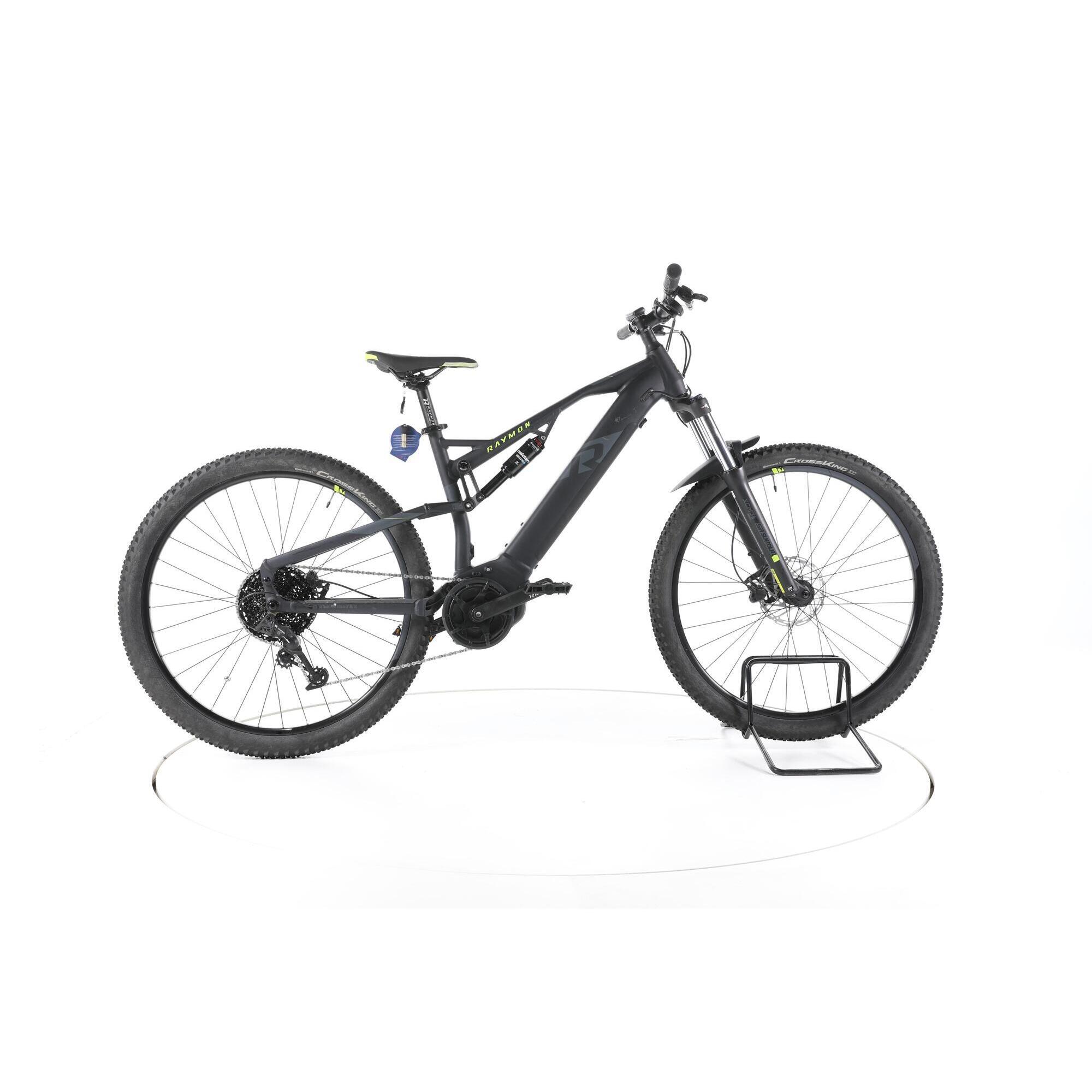 Raymon - Reconditionné - R Raymon Fullray 130e 4.0 Vélo Électrique Vtt 2023 - Très Bon - Vélo Tout Terrain - Noir - 46 L/xl - Decathlon