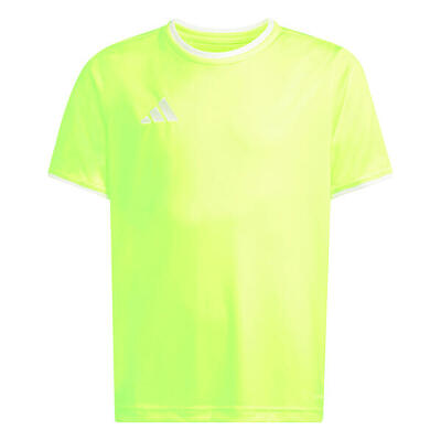 Adidas entrada 26 jersey neon t-shirt voor kinderen