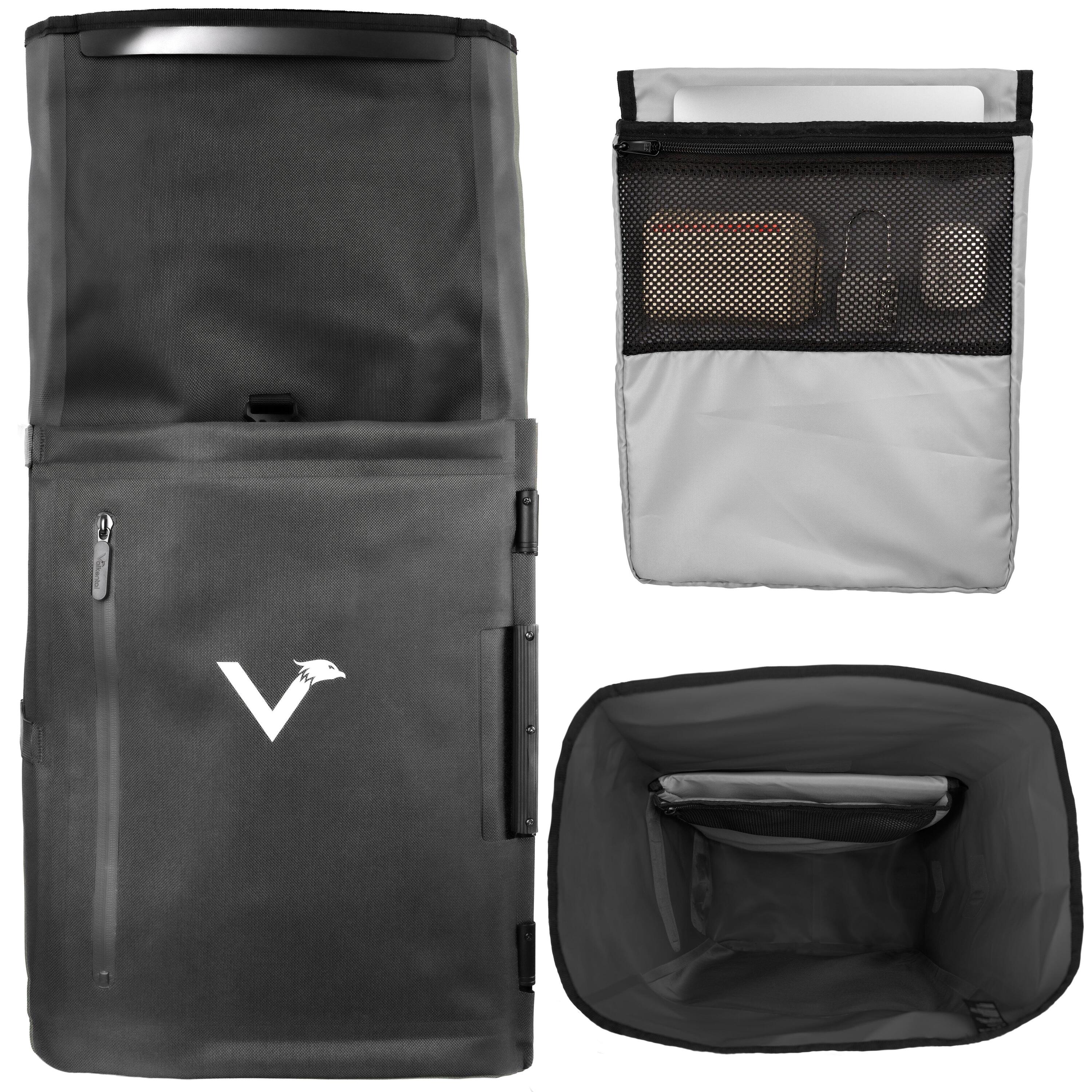 Sacoche Vélo 2en1 & Sac à Dos - 28L Imperméable - Porte-bagages pour E-Bik 6/8