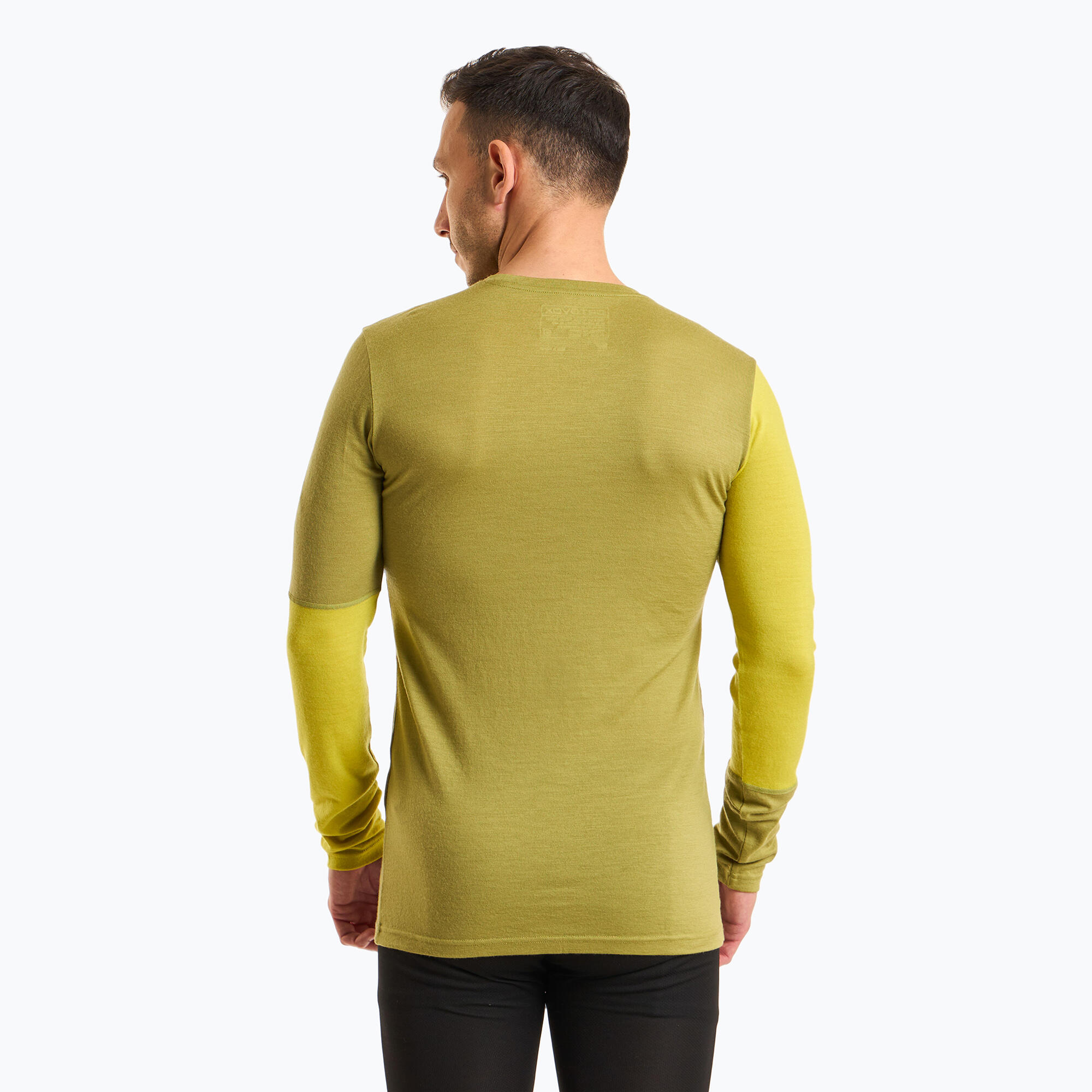 Camiseta térmica masculina de manga longa ORTOVOX 185 Rock'N'Wool 2/7