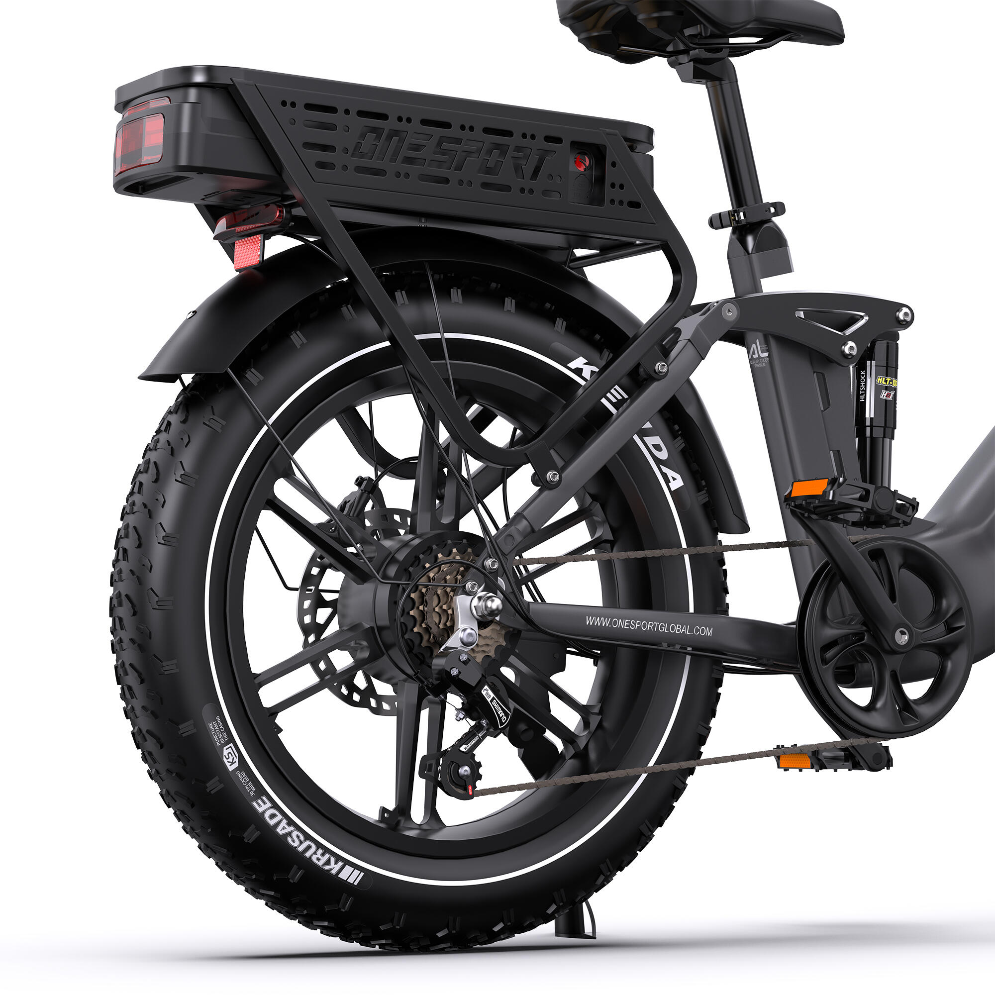 E-Bike 200 km Zasięg, Silnik 250W, Shimano 7 Biegów, Hydrauliczne Hamulce 2/6