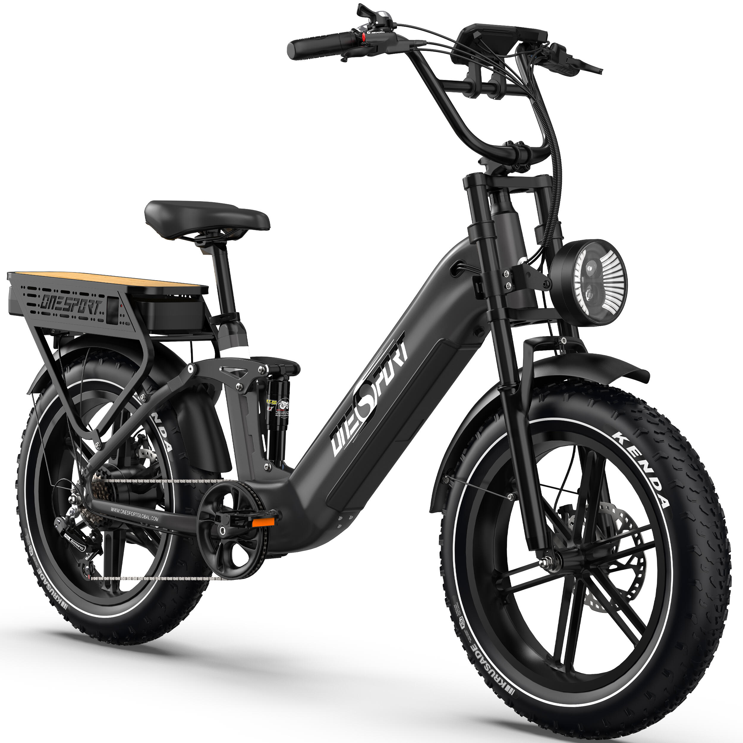 E-Bike 200 km Zasięg, Silnik 250W, Shimano 7 Biegów, Hydrauliczne Hamulce 6/6