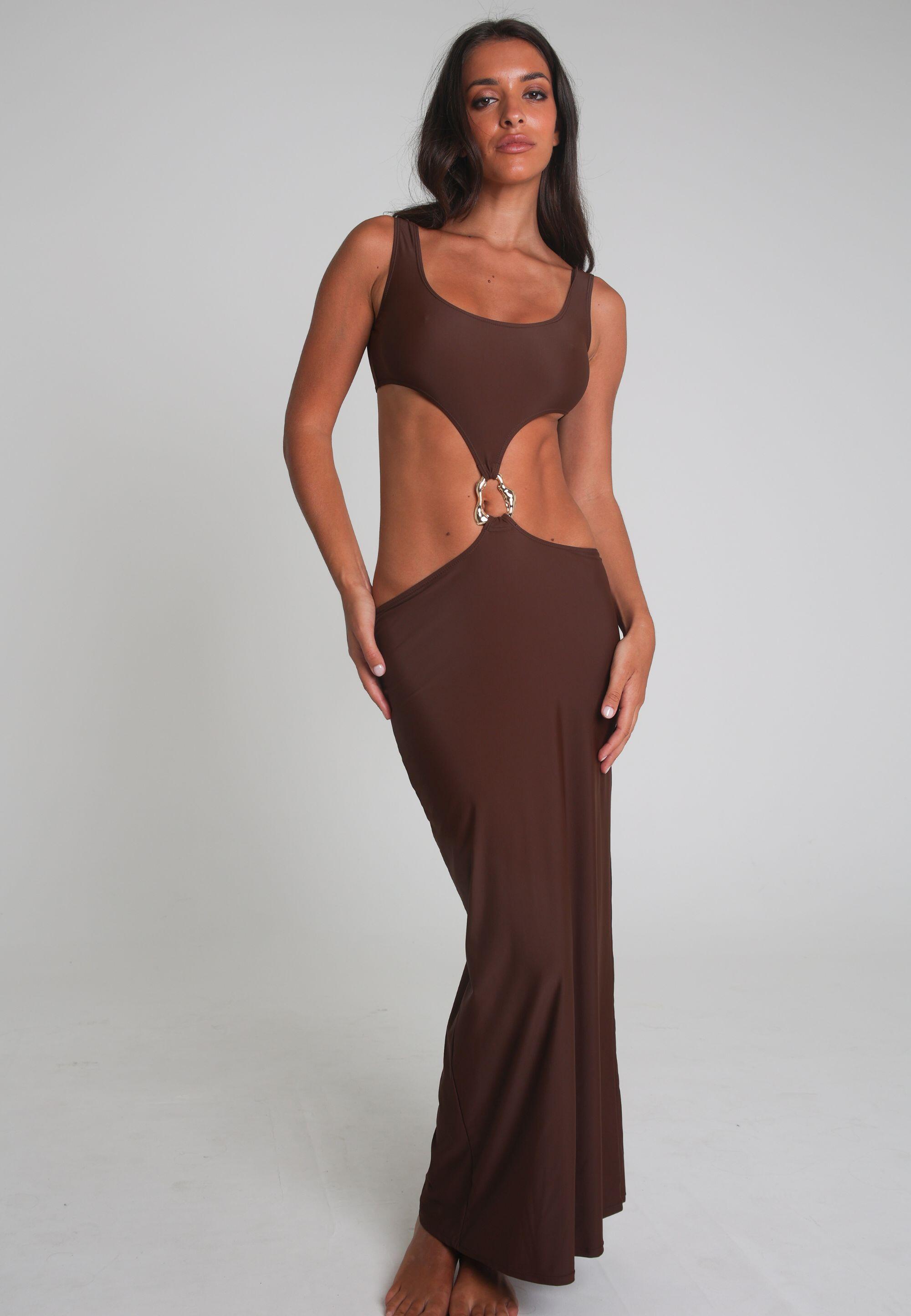 Maxikleid Irregular Hoop Long Dress 4/5