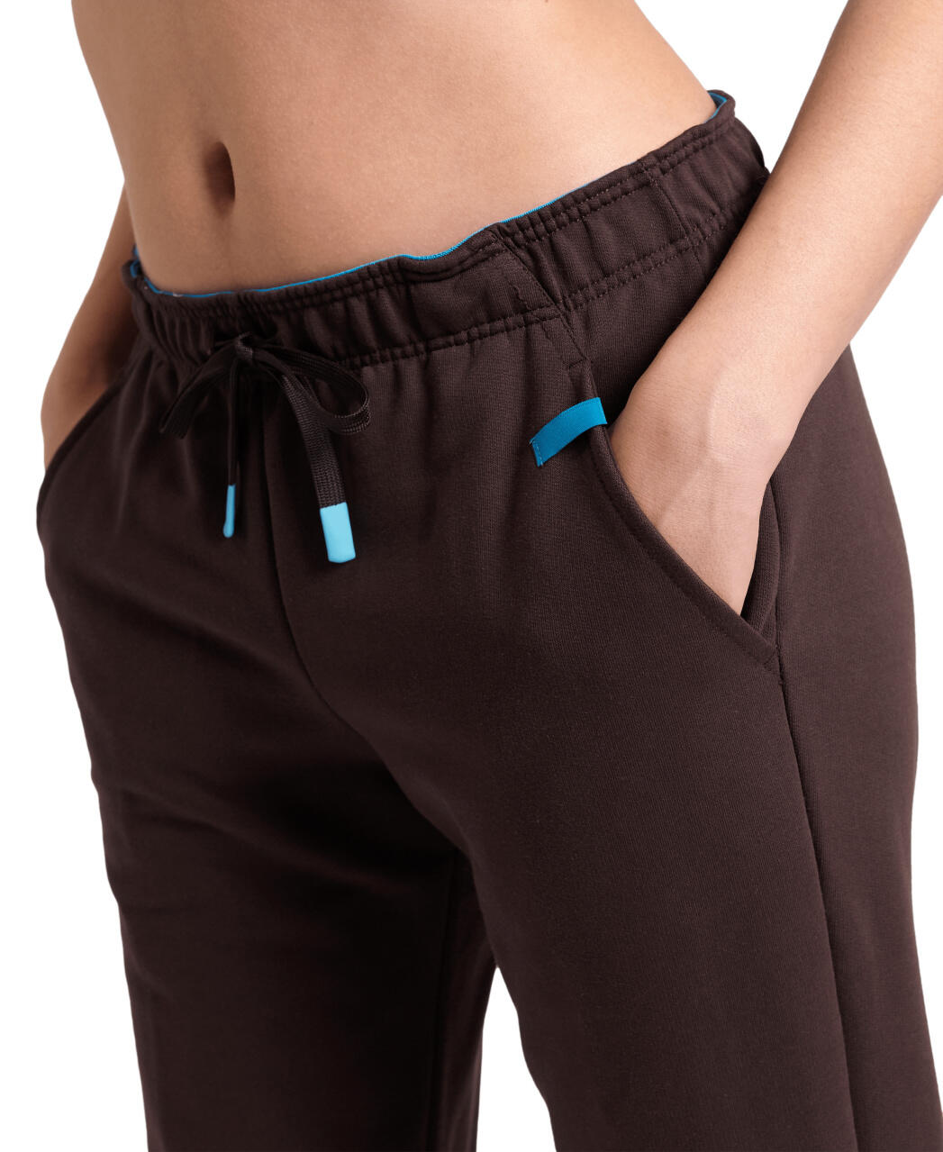 Spodnie dresowe damskie bawełniane Arena Women's Pant Solid 5/6