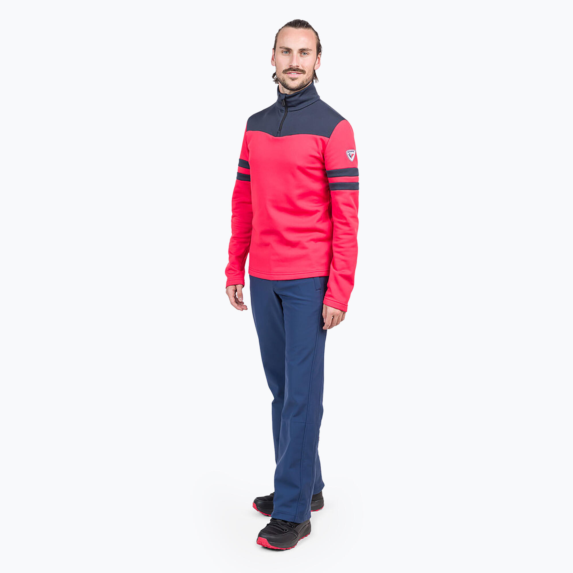 Maglia termica a maniche lunghe da uomo Rossignol Resort 12 Zip 3/7