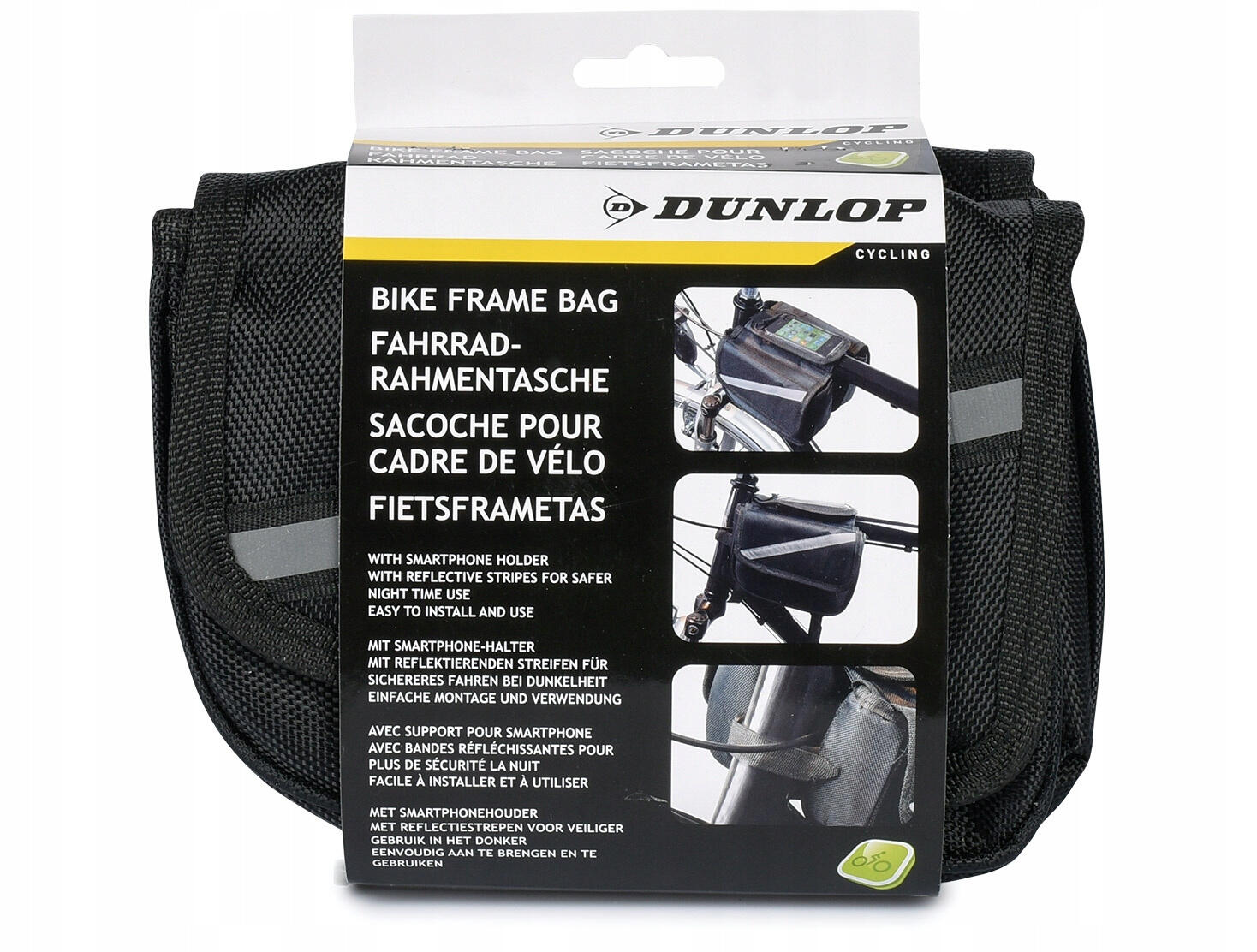 Torba rowerowa sakwa saszetka uchwyt rowerowy na telefon DUNLOP 7/7