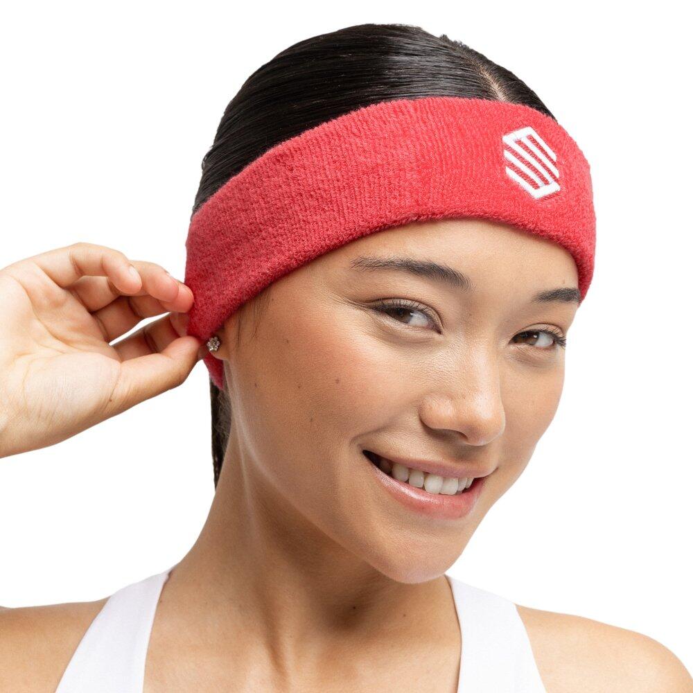 Lot de 3 bandeaux de padel Homme et Femme Triba Erit Rouge 4/6