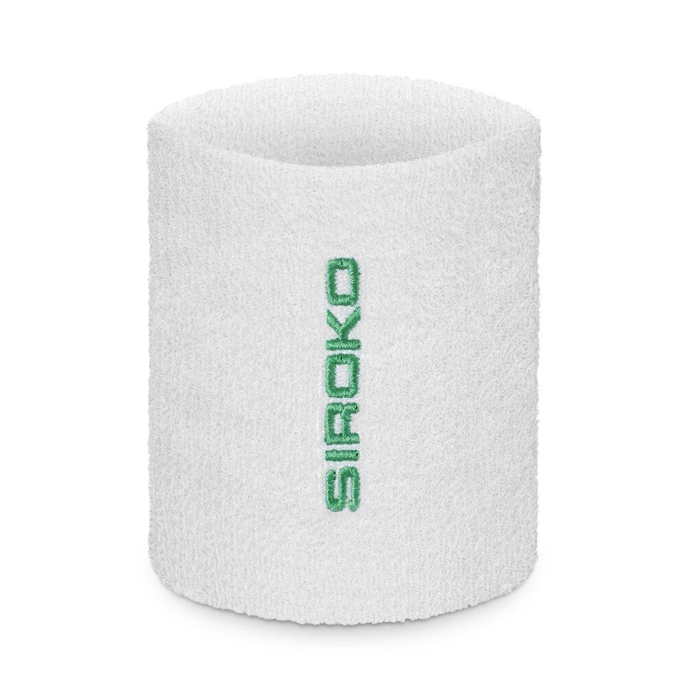 Pack de 3 muñequeras pádel Hombre y Mujer Wristix Erit Verde 2/6