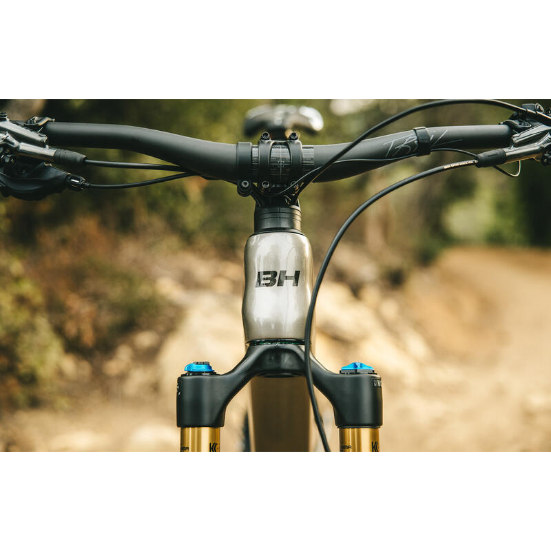 Bicicleta eléctrica Bh Ilynx+ Sl Enduro Carbon 9.4 Blanco-Bronce 3/5