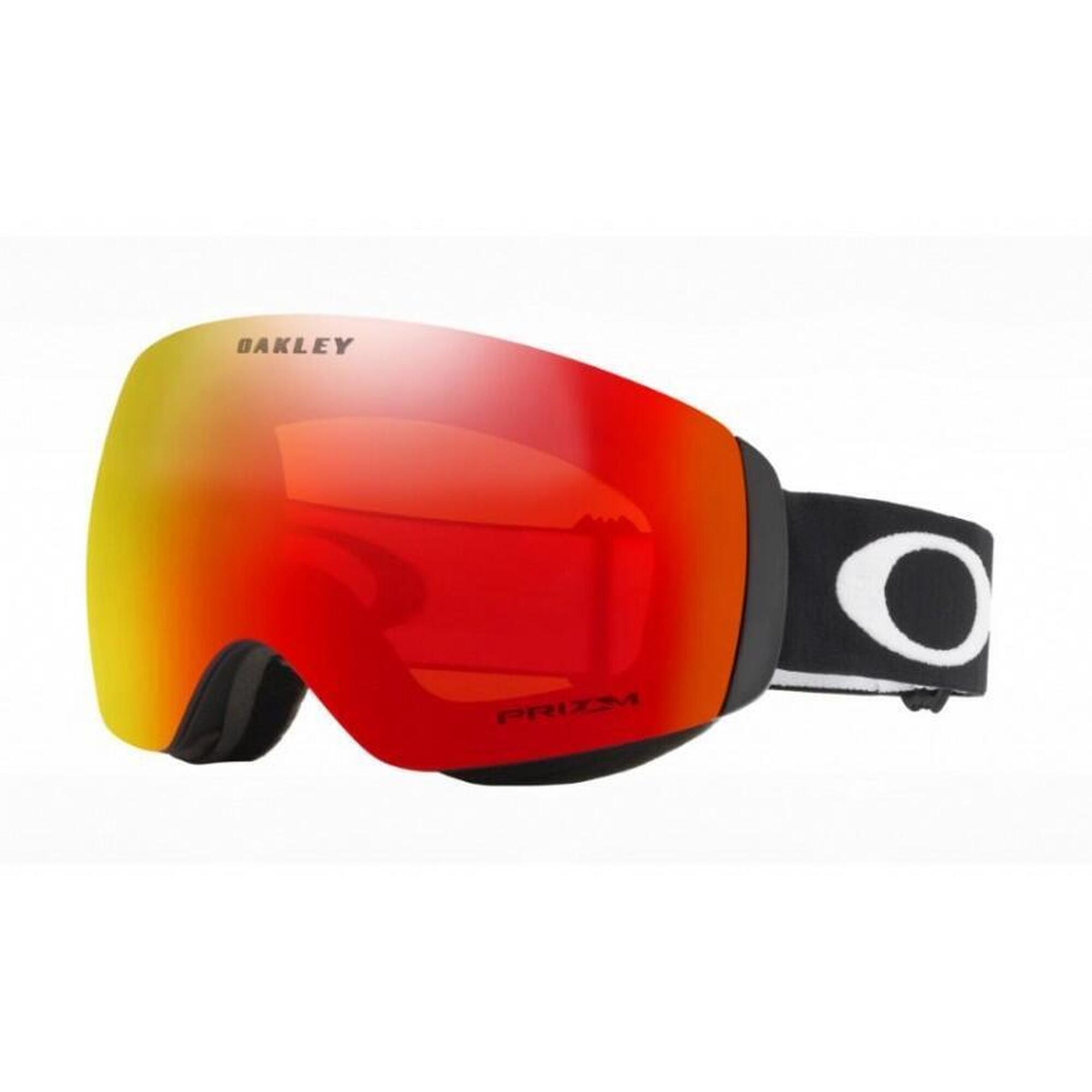 Oakley - Oakley Flight Deck M Masque De Ski - Prizm Torchbrp - Masque De Ski - Noir|rouge|violet - Taille Unique - Decathlon