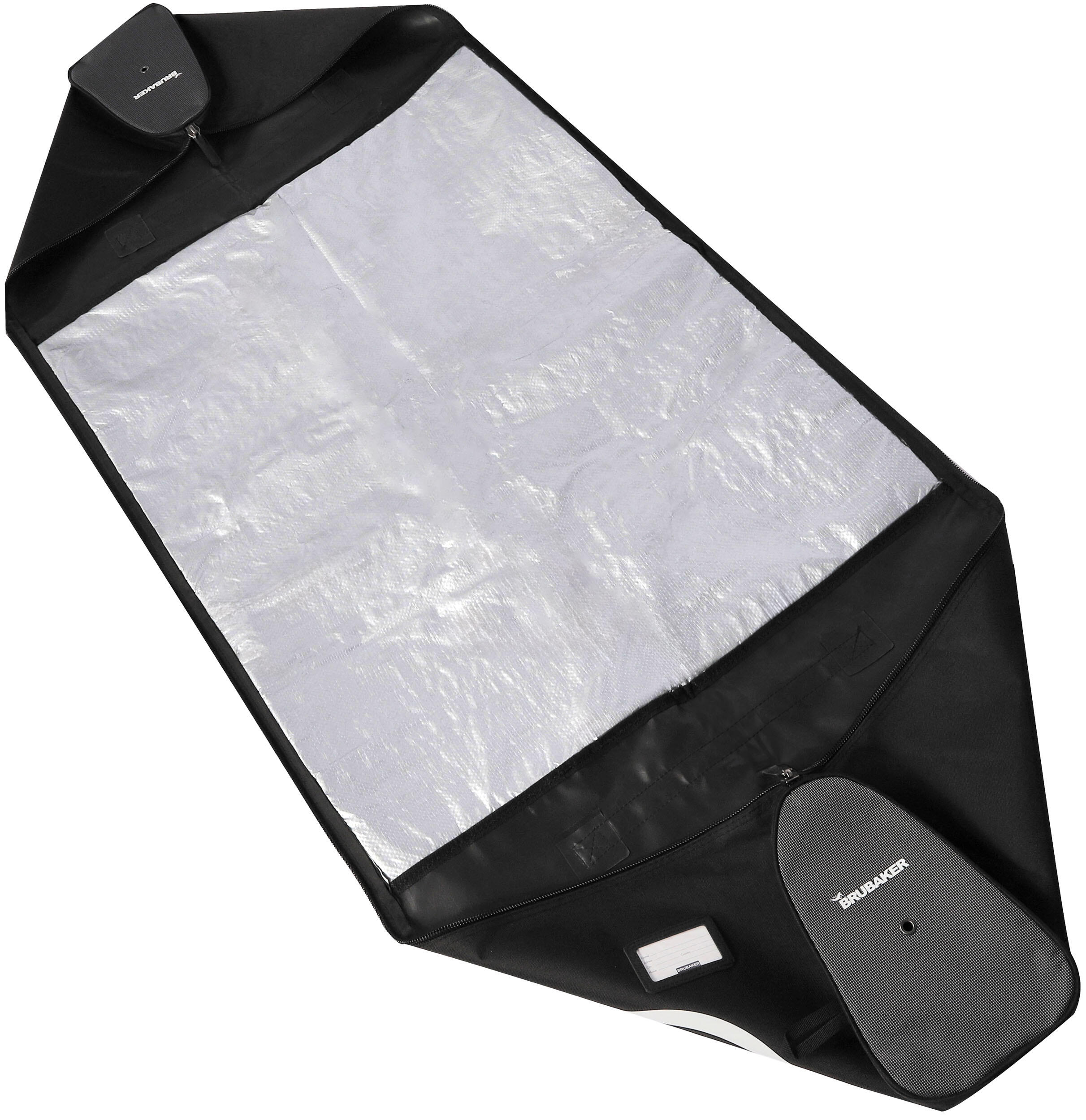 BRUBAKER Carver Champion Funda esquís 1 par+bastones 170cm Negro/Verde 3/5