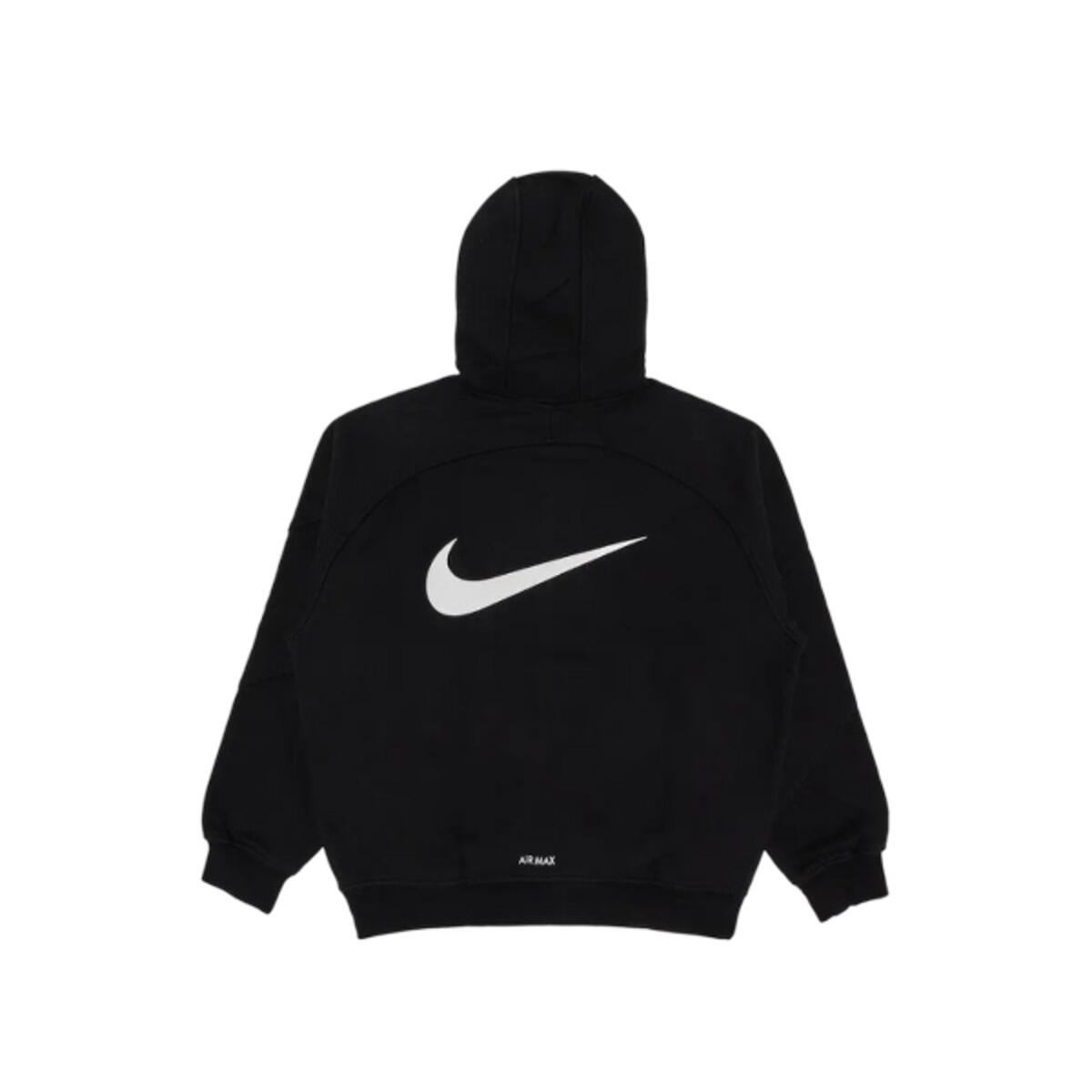 Zip Up Hooded Sweatshirt  Nike Black 2/2