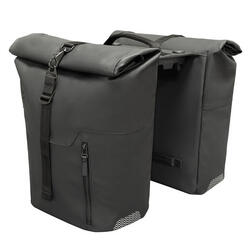 Sacoche double pour vélo Virgil, noir