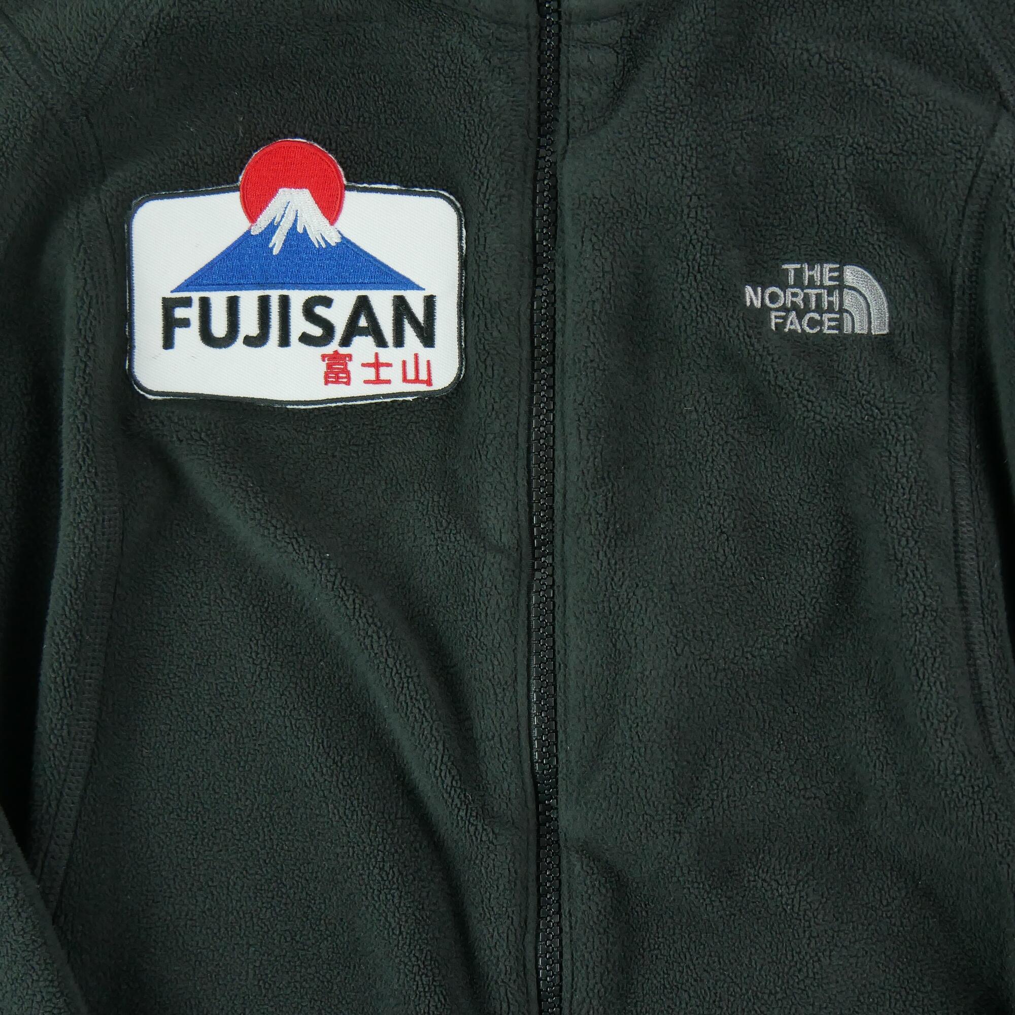 Second life - Damen TNF Schwarze Fleecejacke - In sehr gutem Zustand 4/7