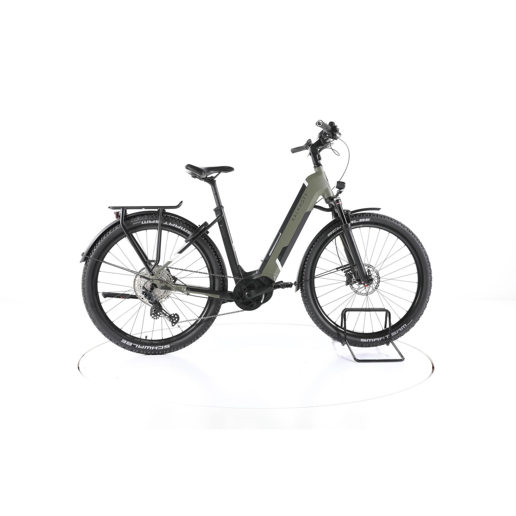 Kalkhoff - Reconditionné - Kalkhoff Entice 5.b Advance+ Trekking Vélo Entrée Basse  - Bon - Vélo Tout Chemin - Gris - Moyen - Decathlon