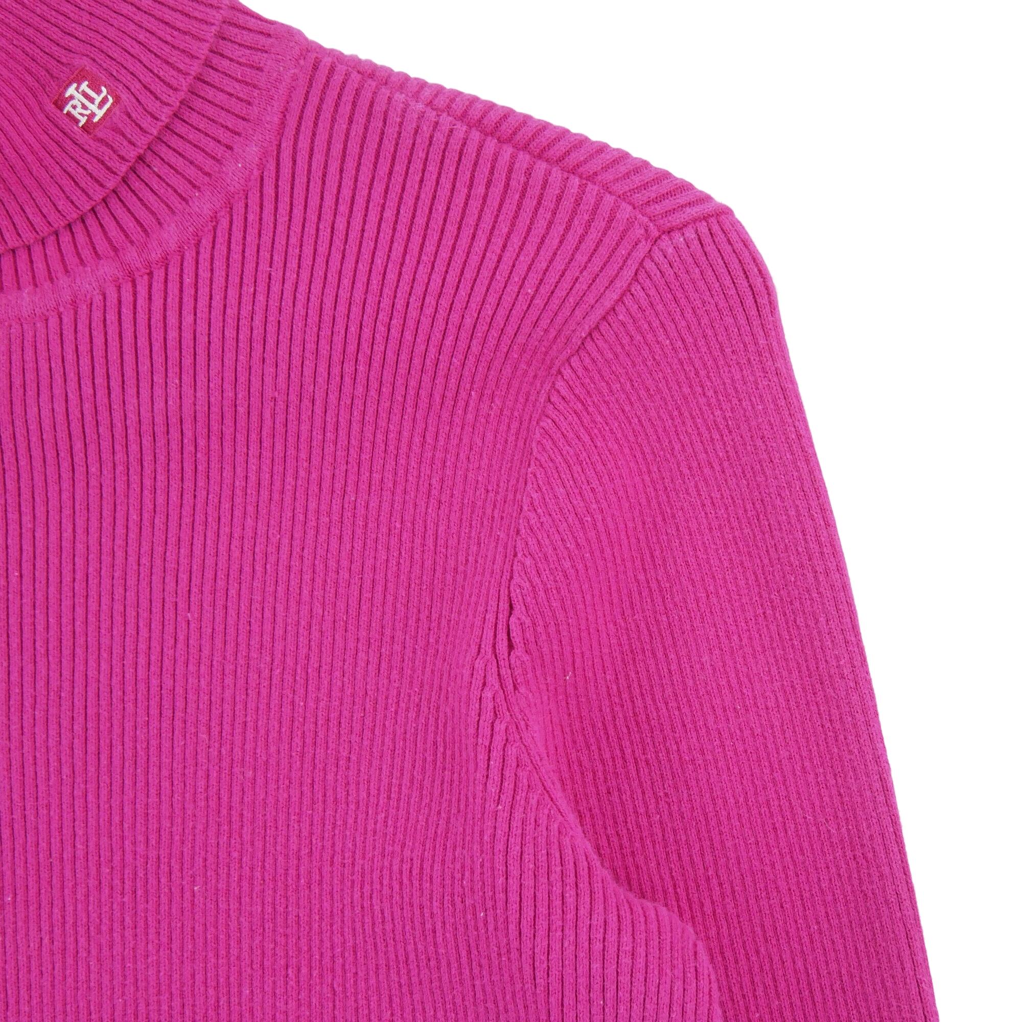 Reconditionné - Pull Femme col roulé Rose - Excellent 3/6