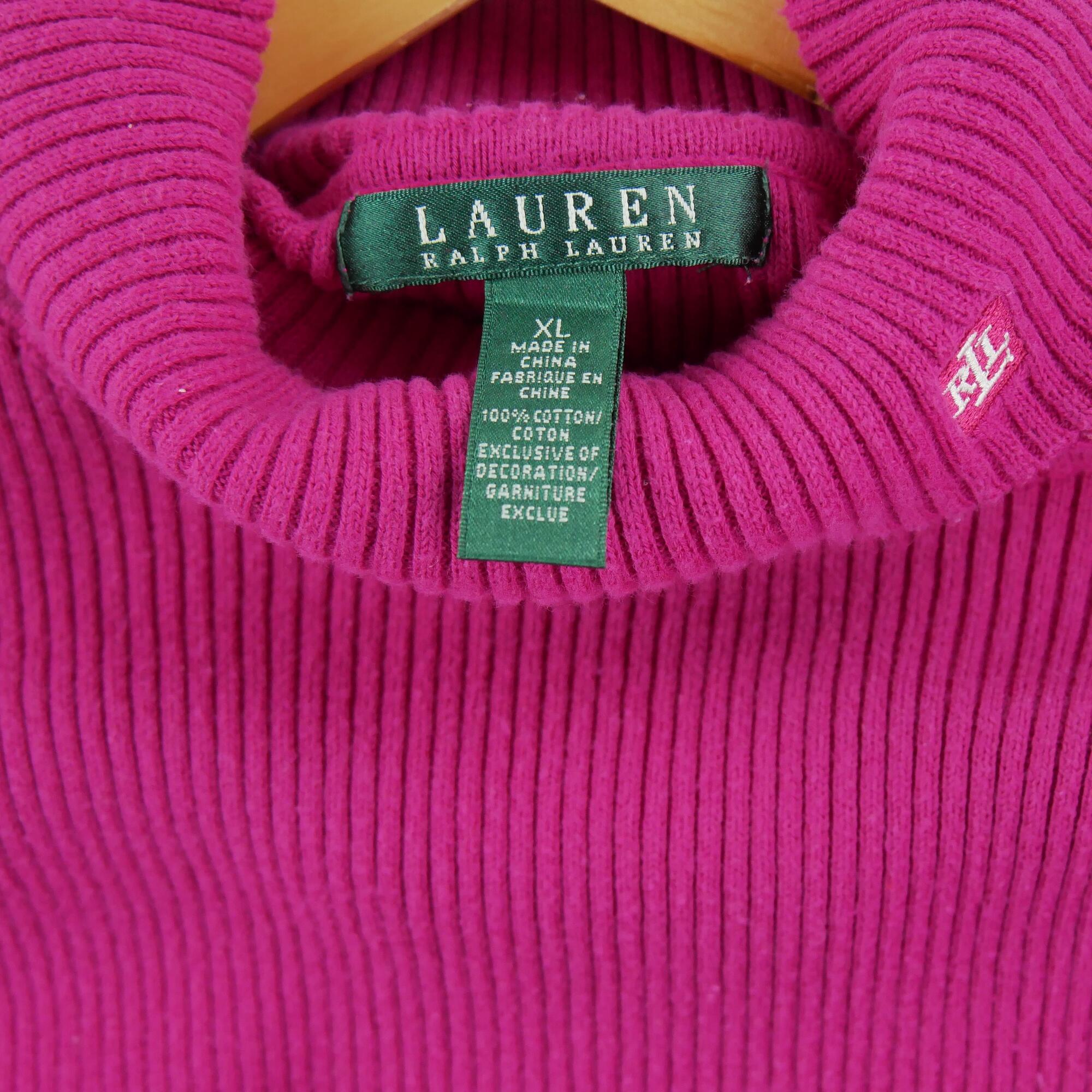 Reconditionné - Pull Femme col roulé Rose - Excellent 5/6