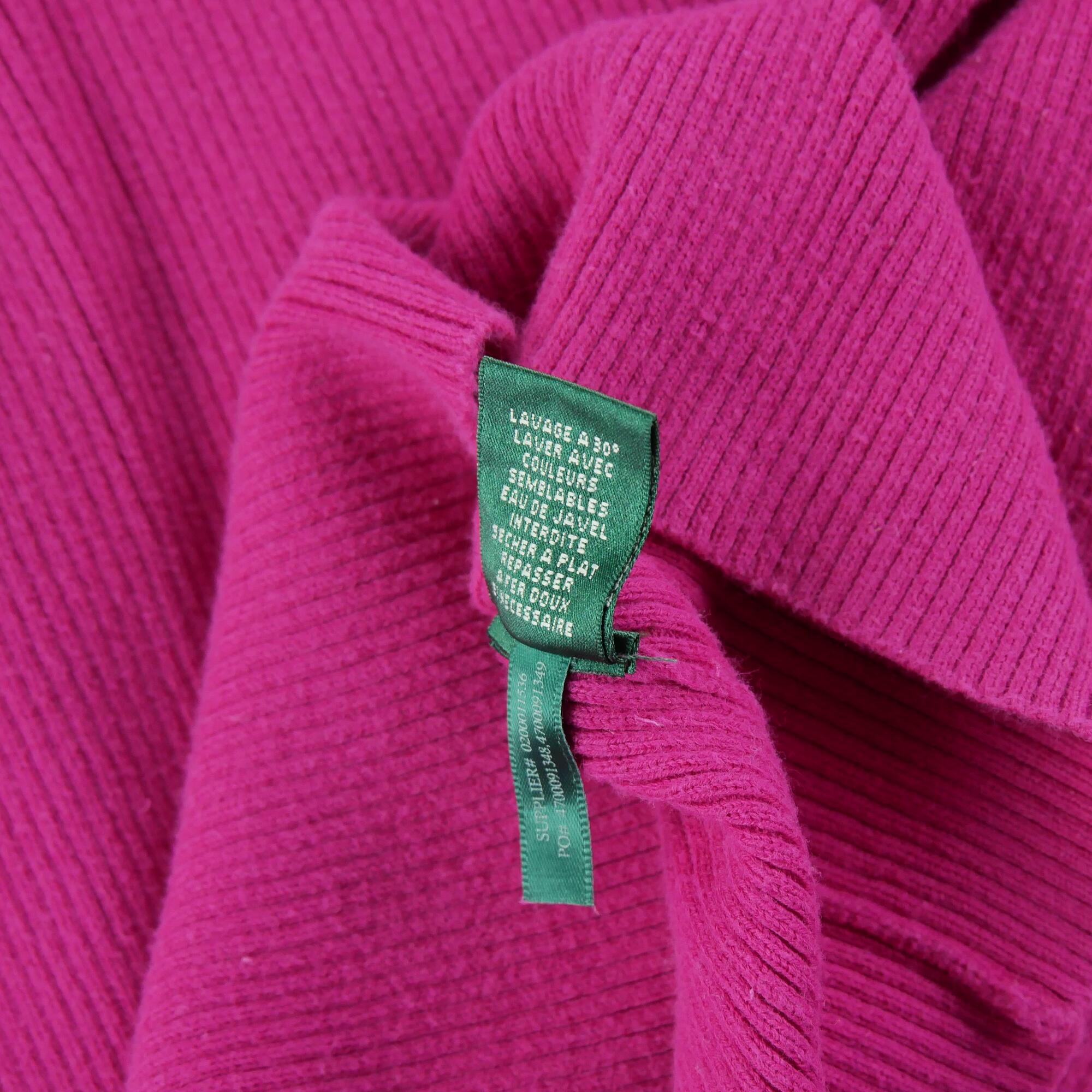 Reconditionné - Pull Femme col roulé Rose - Excellent 6/6