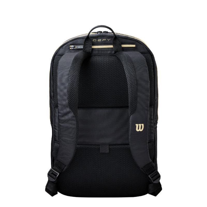 Mochila Wilson Defy V1 Negro Dorado 5/6