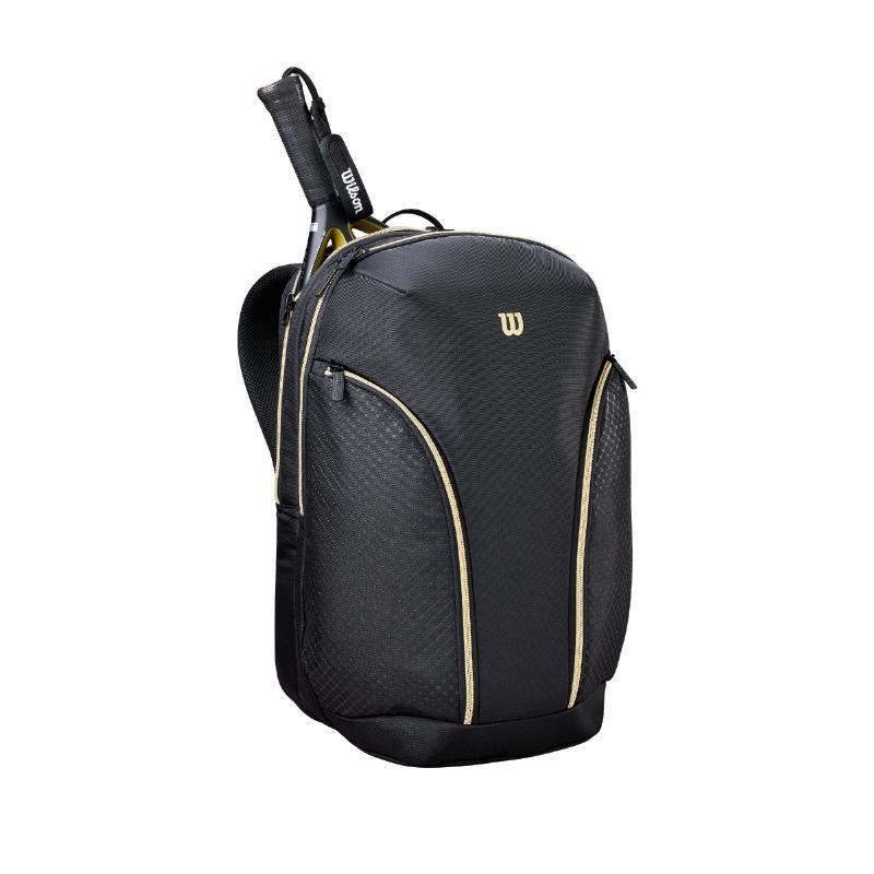 Mochila Wilson Defy V1 Negro Dorado 4/6