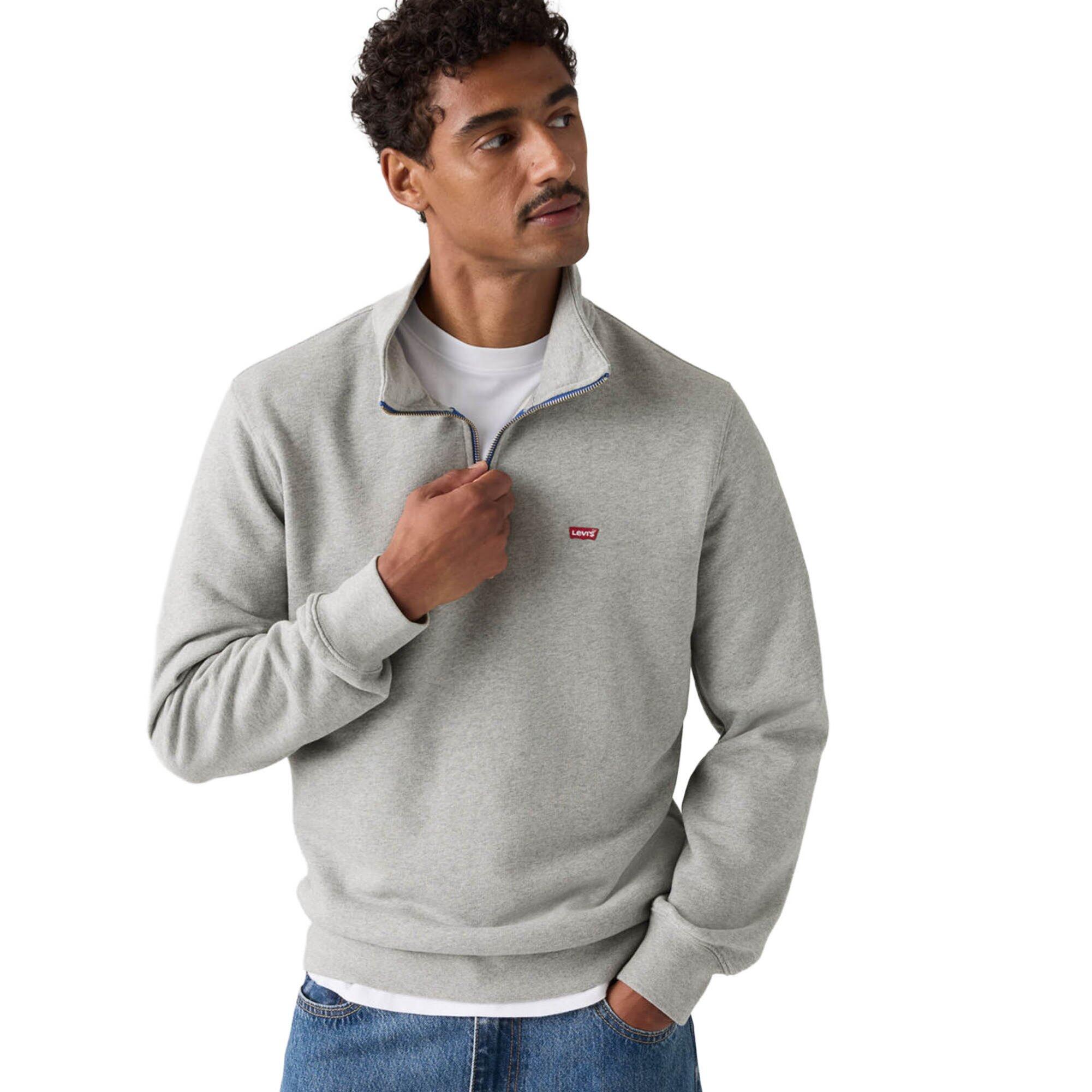 Felpa Uomini Confezione da 1 Vestibilità confortevole-ORIGINAL HM 1/4 ZIP 6/6