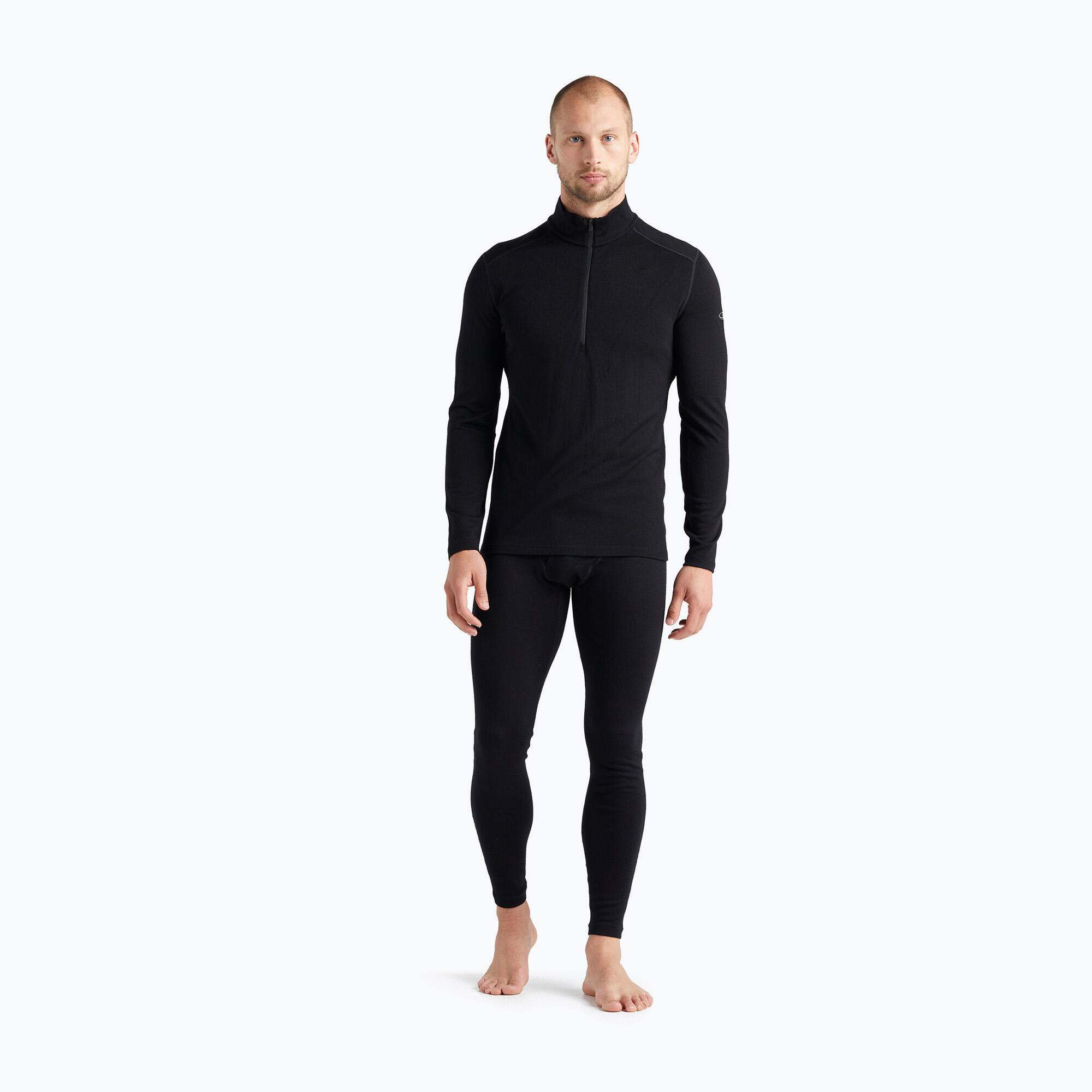 Sudadera térmica para hombre icebreaker 260 Tech LS con media cremallera 2/7