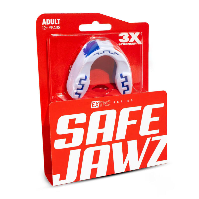 Proteză Dentară Adult SafeJawz Extro Alb Steagul Franței