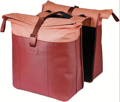 Dubbele fietstas “vive”, rood