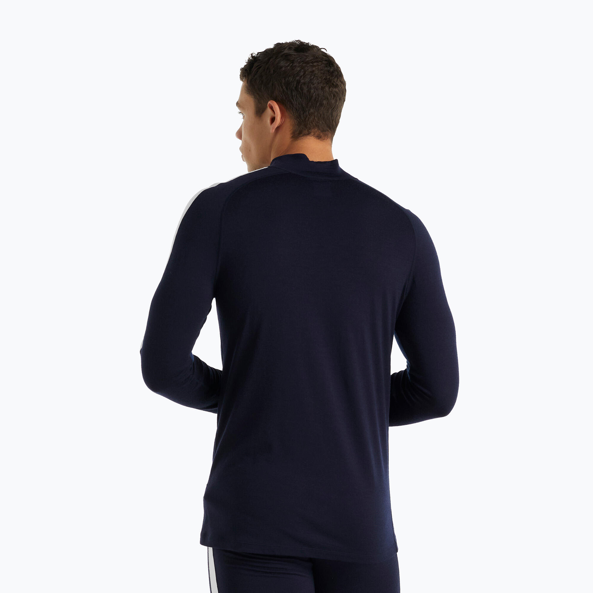 Maglia termica a maniche lunghe da uomo Icebreaker 200 Oasis Sonebula Collo Alto 3/7