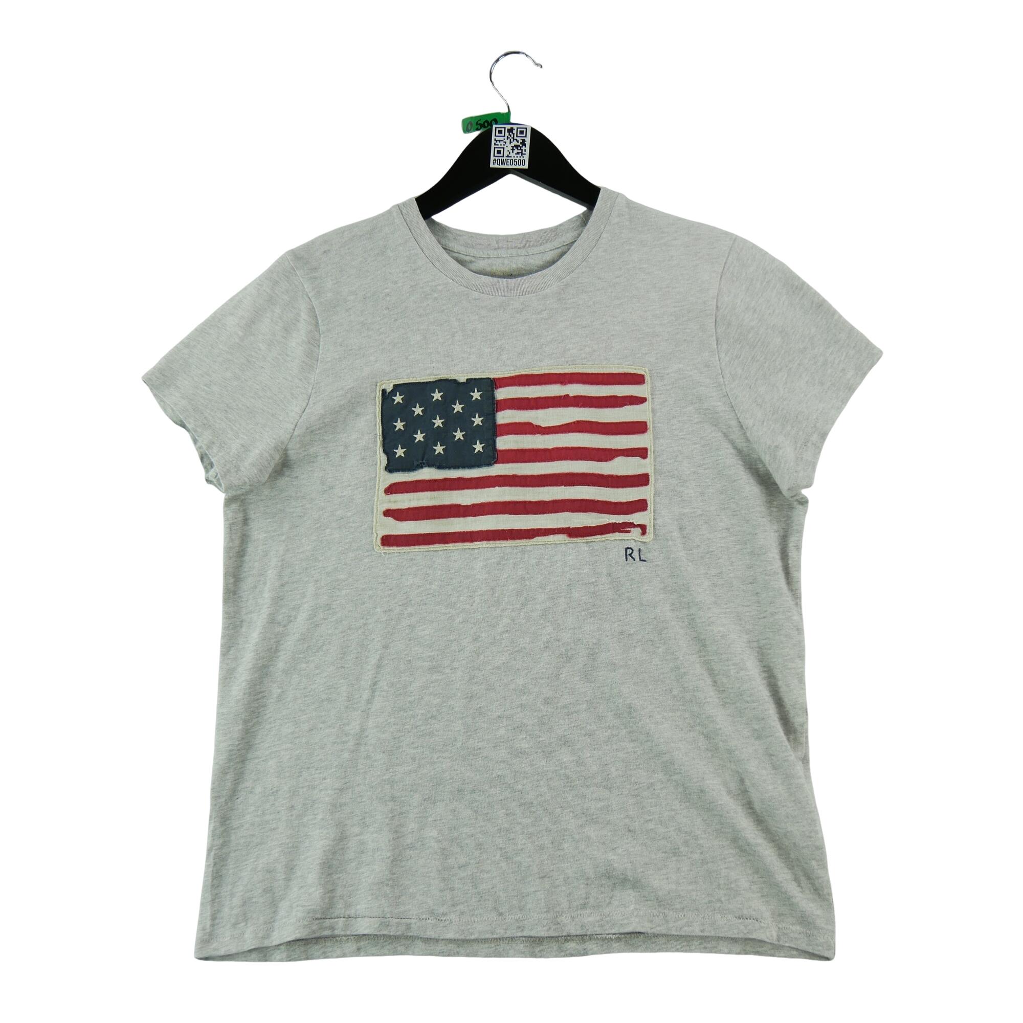 RALPH LAUREN Reconditionné - T-shirt manches courtes Femme - Très Bon État