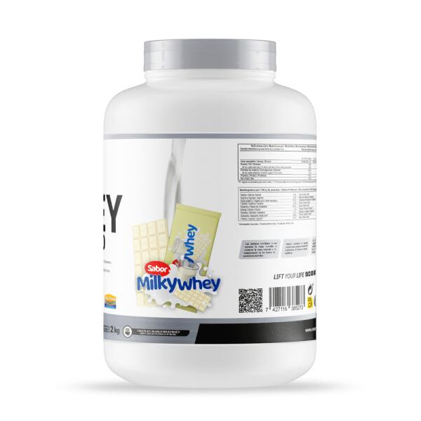 Whey Protein80 - 2 Kg Chocolatement blanc lait laiteux de MASmusculo 3/6