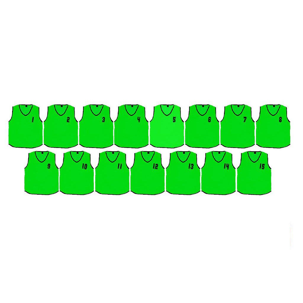 Chasubles Adulte (Vert) 15 ans et plus 1/1