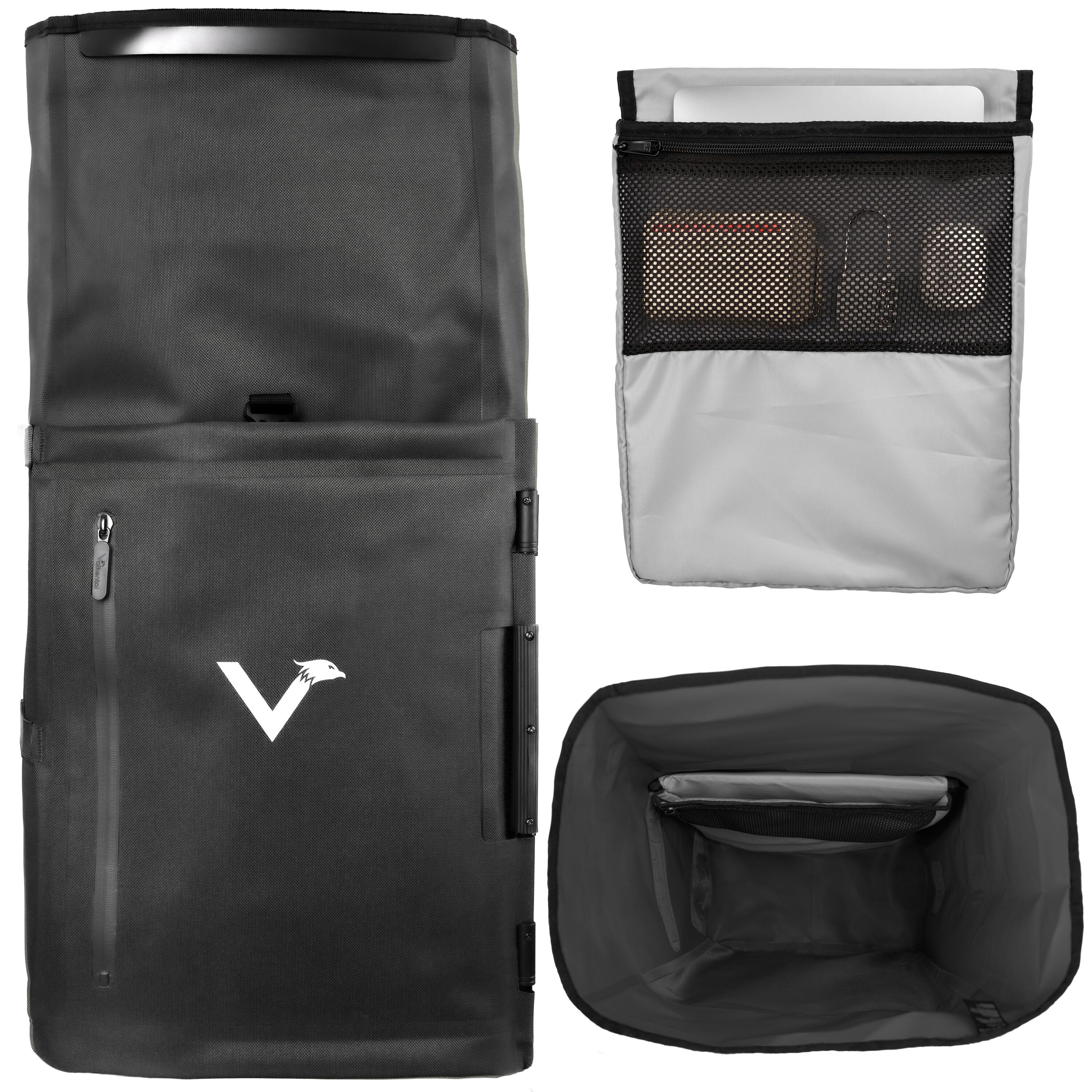 Sacoche Vélo 2en1 & Sac à Dos - 28L Imperméable - Porte-bagages pour E-Bik 7/8