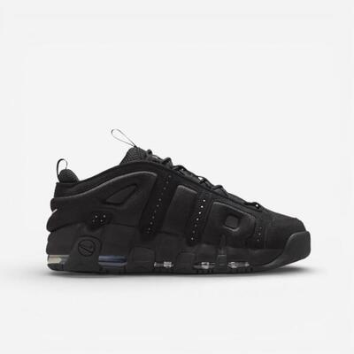 Nike Air More Uptempo Low 'Triple Black'