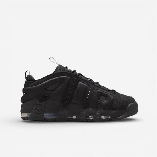 Nike Air More Uptempo Low 'Triple Black'