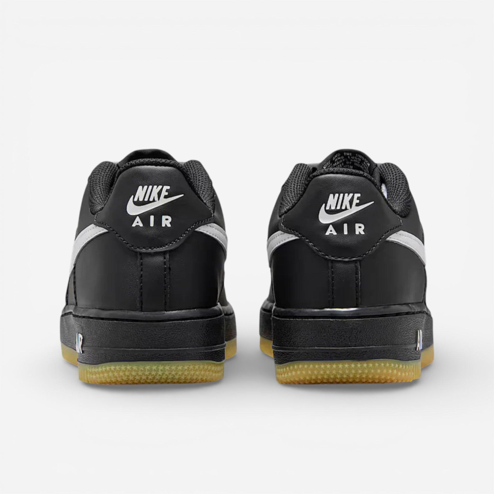Nike Air Force 1 Low LV8 Black Gum Light Brown White (GS) 3/3