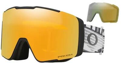 Oakley Line Miner Pro L Seasonal Collection Maschera Sci - Prizm 24k & Sage G...